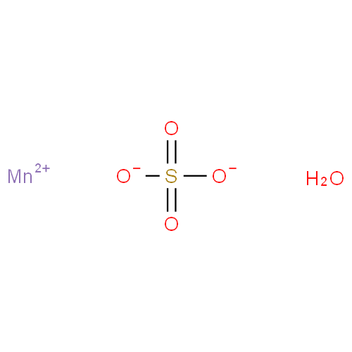 Марганца сульфат структурная формула