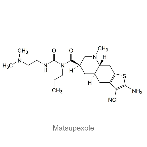 Структурная формула Матсупексол