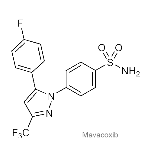 Мавакоксиб структурная формула