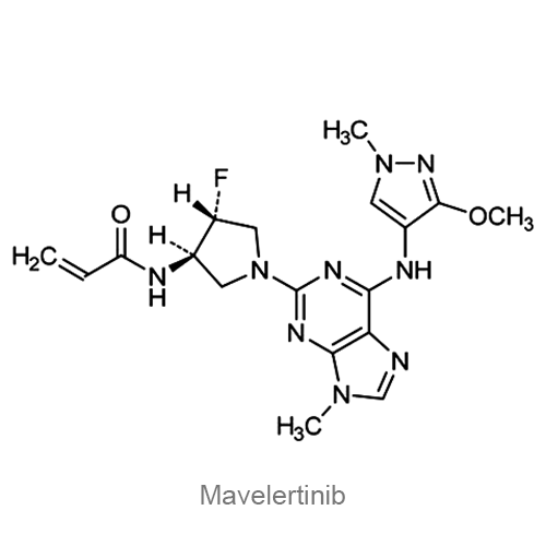 Мавелертиниб структурная формула