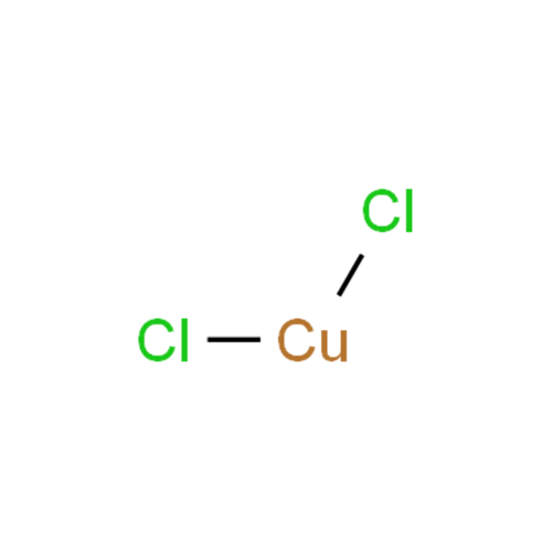 Структурная формула Меди хлорид