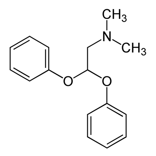 Медифоксамин структурная формула