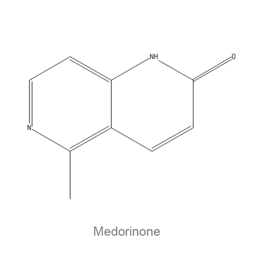 Структурная формула Медоринон