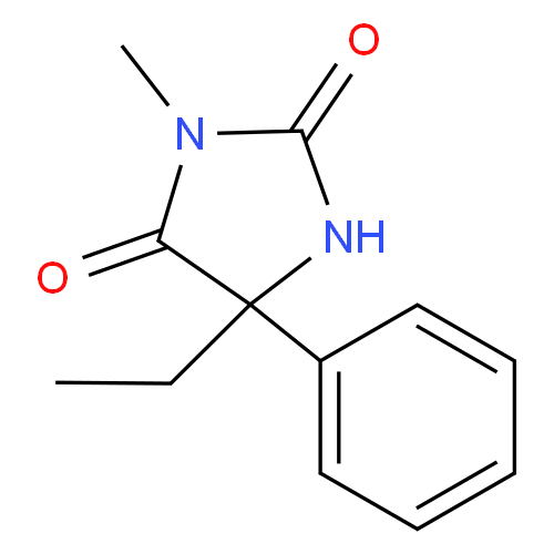 Мефенитоин структурная формула