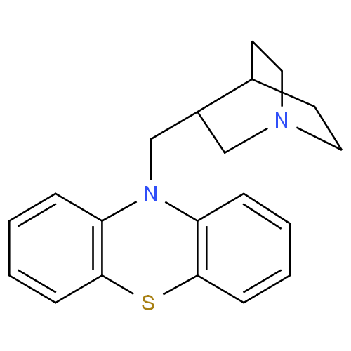 Меквитазин структурная формула
