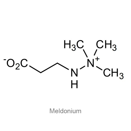 Структурная формула Мельдоний