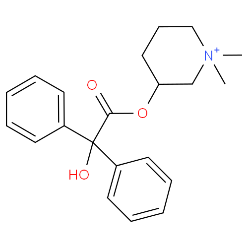 Мепензолат структурная формула