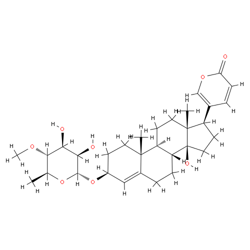 Мепросцилларин структурная формула