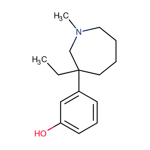 Мептазинол структурная формула