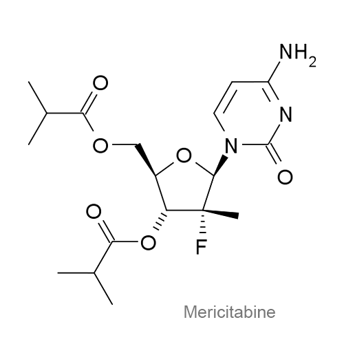 Мерицитабин структурная формула