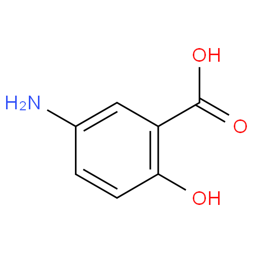 Месалазин структурная формула