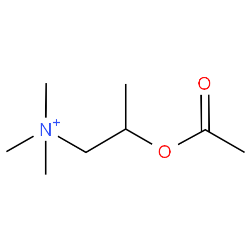 Метахолин структурная формула