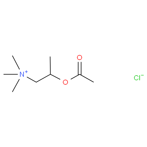 Метахолина хлорид структурная формула