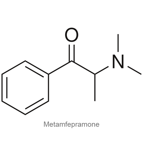 Метамфепрамон структурная формула