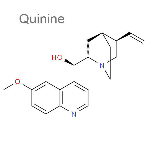 Структурная формула 2 Метамизол натрия + Хинин