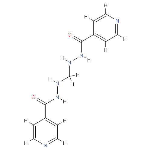 Структурная формула Метазид