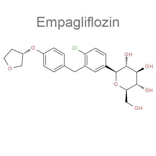 Метформин + Эмпаглифлозин структурная формула 2