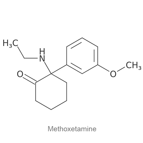 Метоксетамин структурная формула