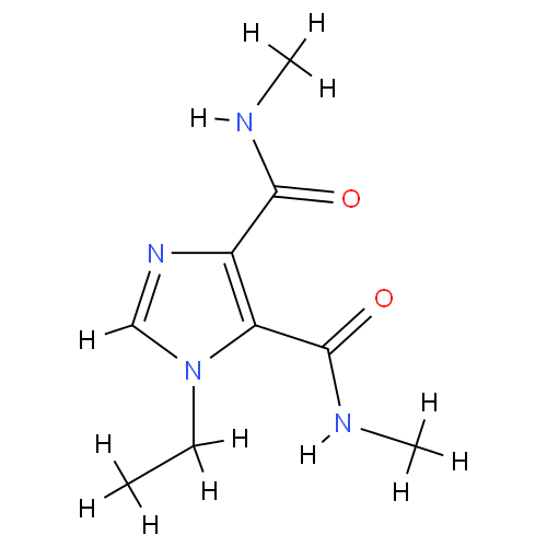 Метиламид этилимидазолдикарбонат структурная формула
