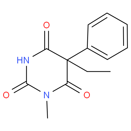 Метилфенобарбитал структурная формула
