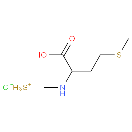 Метилметионинсульфония хлорид структурная формула