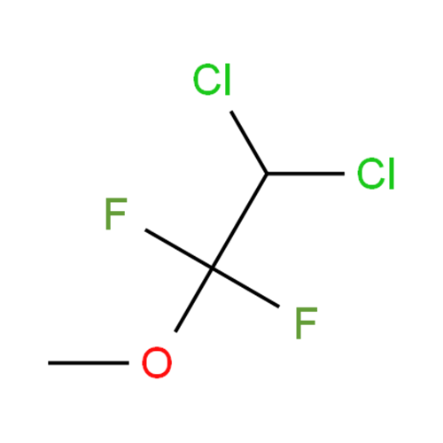 Структурная формула Метоксифлуран