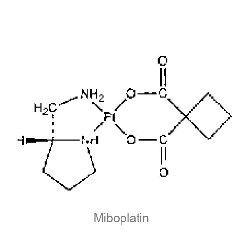 Структурная формула Мибоплатин