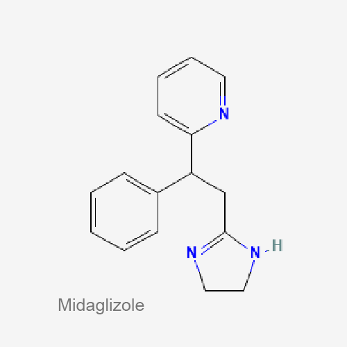 Структурная формула Мидаглизол