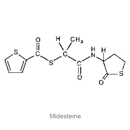Структурная формула Мидестеин