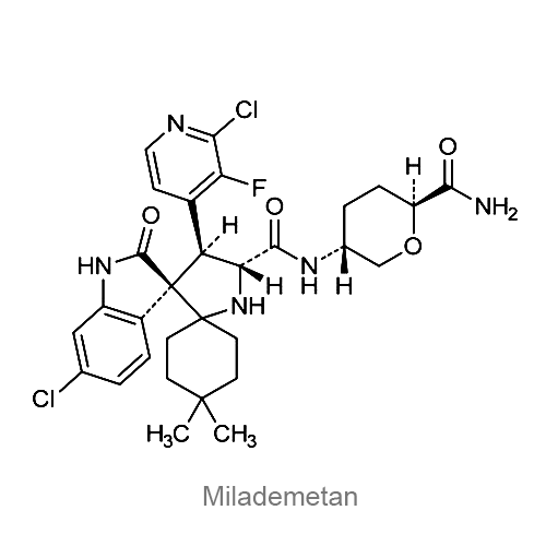 Структурная формула Миладеметан