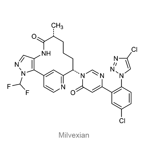 Милвексиан структурная формула