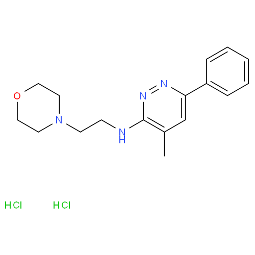 Минаприна гидрохлорид структурная формула