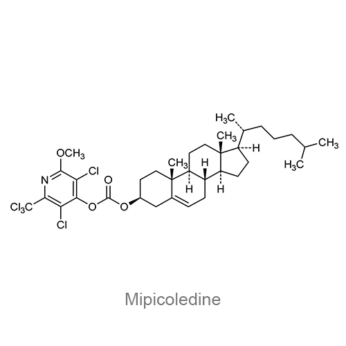 Структурная формула Мипиколедин