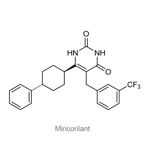 Структурная формула Мирикорилант