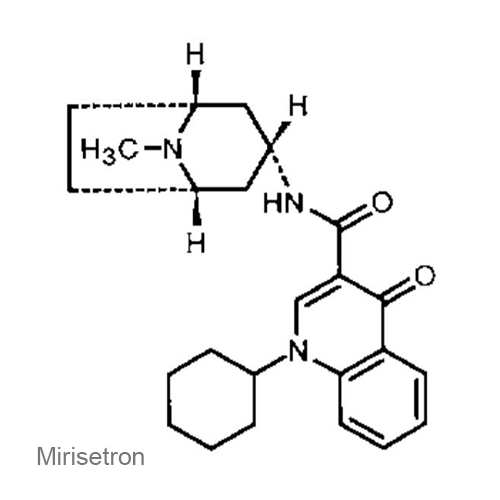 Структурная формула Мирисетрон