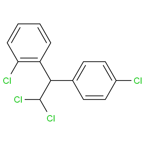 Структурная формула Митотан