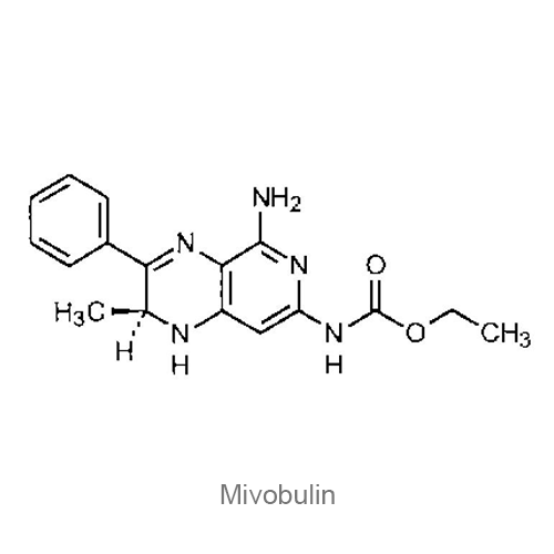 Структурная формула Мивобулин