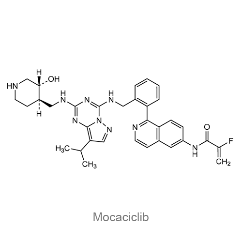 Мокациклиб структурная формула