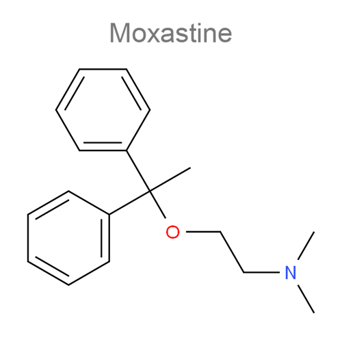 Структурная формула Моксастин + [Кофеин]