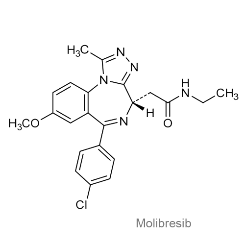 Структурная формула Молибресиб