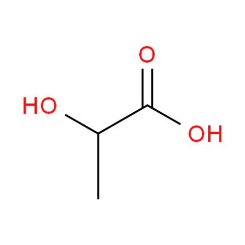 Структурная формула Молочная кислота