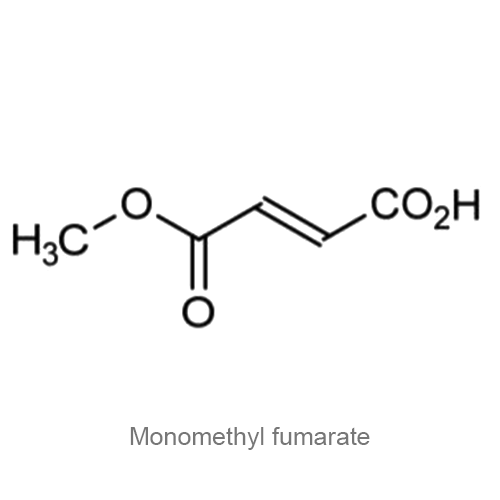 Структурная формула Монометилфумарат