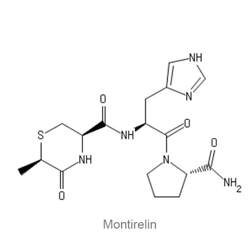 Монтирелин структурная формула