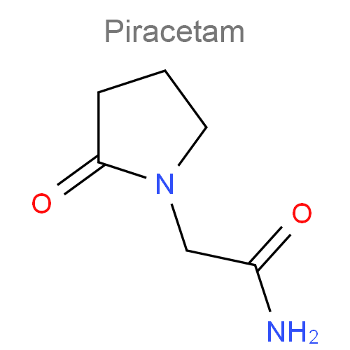 Структурная формула Морфолиний-метил-триазолил-тиоацетат + Пирацетам