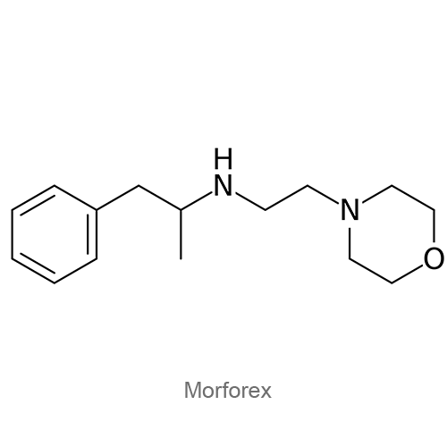 Структурная формула Морфорекс
