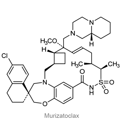 Структурная формула Муризатоклакс