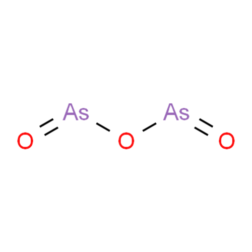 Структурная формула Мышьяка триоксид