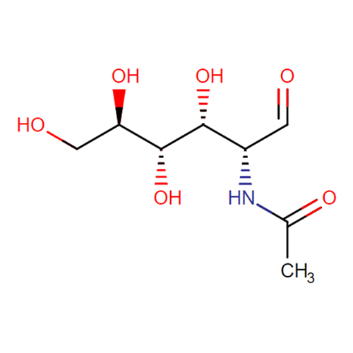 Структурная формула N-Ацетилглюкозамин
