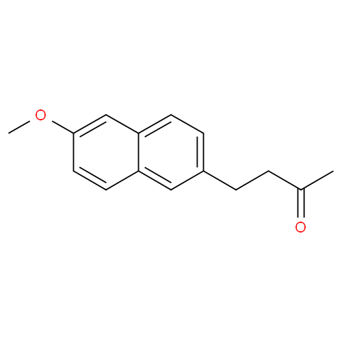 Структурная формула Набуметон