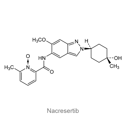 Структурная формула Накресертиб